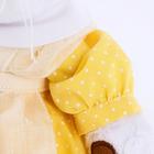 Мягкая игрушка «Кошечка Ли-Ли», в жёлтом платье с передником, 24 см - Фото 4