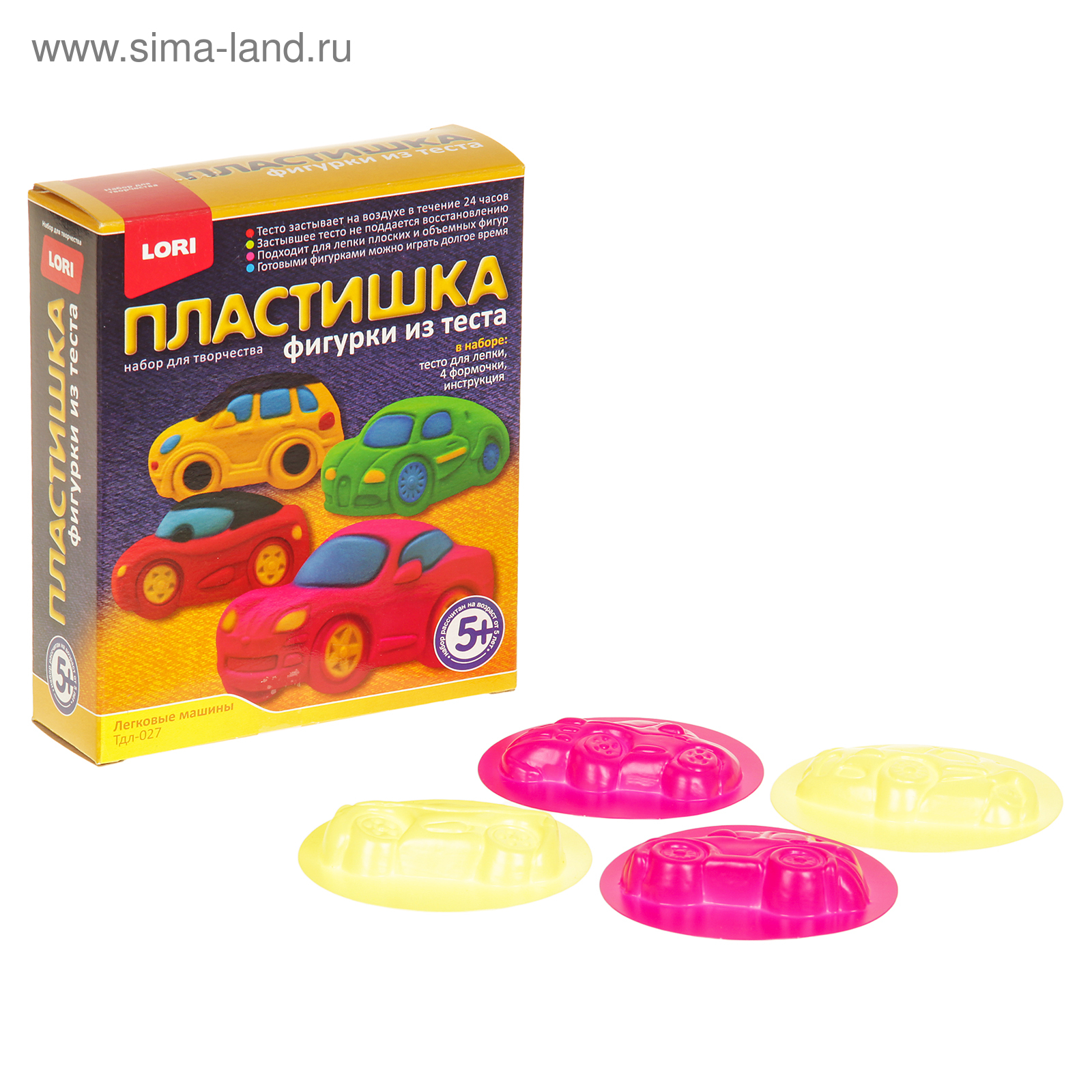 Фигурки из теста 