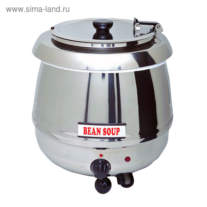 Мармит GASTRORAG SB-6000S, электрический, настольный, для супов, 10 л, 30-90°С, серебристый - Фото 1
