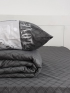 Постельное бельё евро «Этель» Love, бязь  (артикул 2968332)  большой выбор товаров оптом и в розницу по низким ценам с доставкой