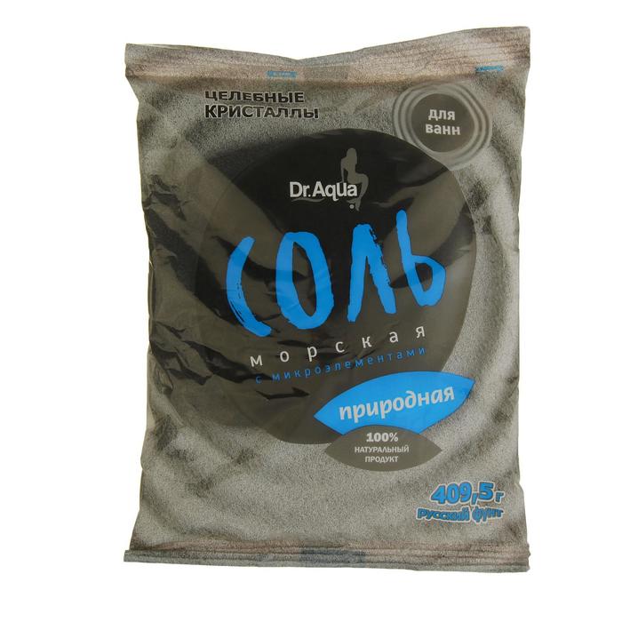 Соль морская природная, 409, 50 г - Фото 1