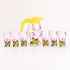 Набор для сока "Орхидея" художественная роспись, 6 стаканов  1250/200 мл МИКС - Фото 12