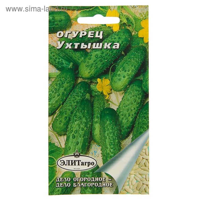 Семена Огурец "Ухтышка", среднеспелый, пчелоопыляемый, 0,3 г - Фото 1