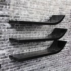 Набор настенных полок "Лыжи" черные 60*15см, толщина 3см - фото 24406311