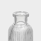 Банка для сыпучих Доляна «Афина», 40 мл, 4.2×10 см, стекло, прозрачная - Фото 6