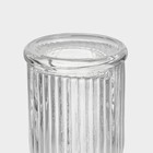 Банка для сыпучих Доляна «Афина», 40 мл, 4.2×10 см, стекло, прозрачная - Фото 7