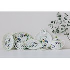 Молочник фарфоровый Доляна «Зелёный сад», 300 мл, 11.5×8×8 см - Фото 8