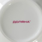 Сахарница с ложкой Доляна «Зелёный сад», 320 мл, 10×9 см, фарфор - Фото 7