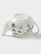 Заварочный чайник Доляна «Зелёный сад», 900 мл, фарфор, белый - Фото 8