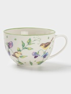 Сервиз чайный Доляна «Зелёный сад», 12 предметов: 6 чашек 220 мл, 6 блюдец d=13 см, фарфор - Фото 5