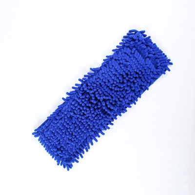 Насадка для плоской швабры Доляна, 40×10 см, микрофибра букли, цвет МИКС