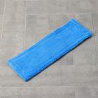 Насадка для плоской швабры Доляна арт. 2803177, 3556949, 55×18,5 см, микрофибра, цвет синий - Фото 2