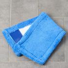 Насадка для плоской швабры Доляна арт. 2803177, 3556949, 55×18,5 см, микрофибра, цвет синий - Фото 4