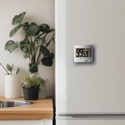 Таймер LuazON LTB-02, электронный, с магнитным креплением, белый - Фото 3