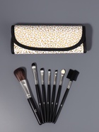 Набор кистей для макияжа SMOKY, 7 шт., в чехле, чёрный - Фото 3