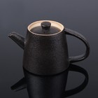 Набор чайный керамический «Восход», 7 предметов: чайник 200 мл, пиала 80 мл, цвет коричневый - Фото 3