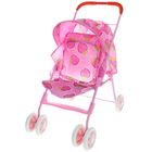 Коляска для кукол летняя с переноской (38*19*8 см), регулируемая спинка, металлический каркас - Фото 2