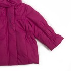 Куртка для девочки "Варенька", рост 80 (22) см, цвет малиновый - Фото 3
