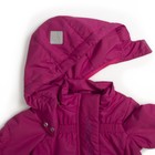 Куртка для девочки "Варенька", рост 80 (22) см, цвет малиновый - Фото 4