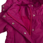 Куртка для девочки "Варенька", рост 80 (22) см, цвет малиновый - Фото 6