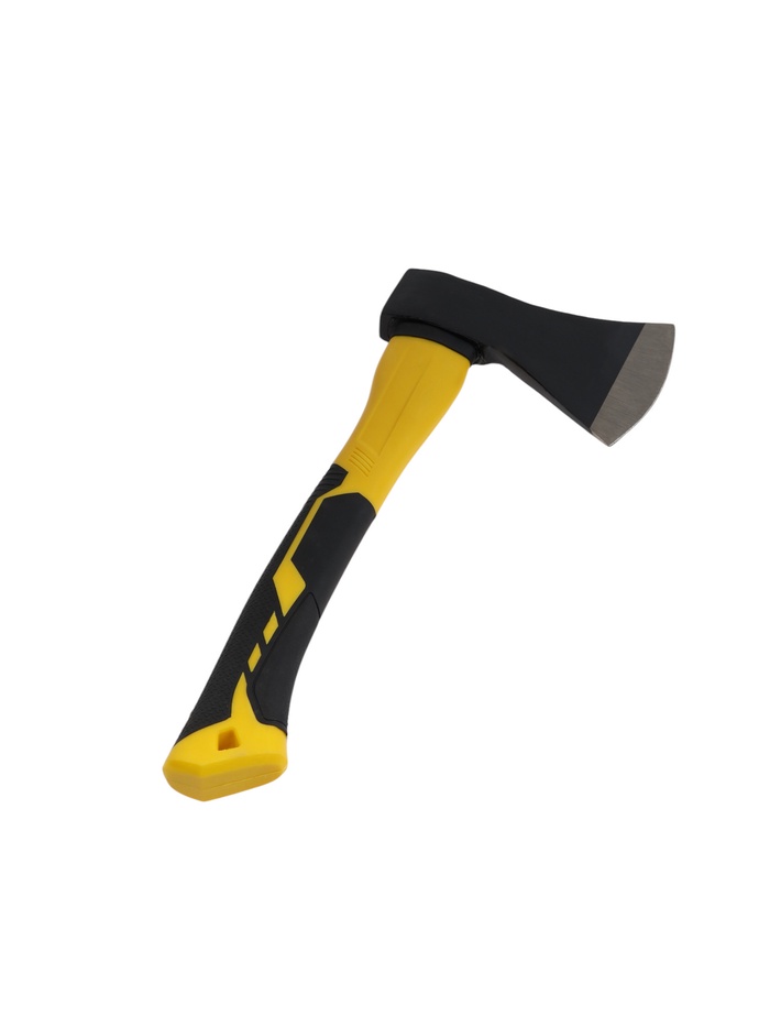 Топор кованый ТУНДРА, фиберглассовое 3К топорище 38 см, 800 г - Фото 1