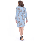 Платье женское 6998, цвет голубой, р-р 50, рост 164 - Фото 2