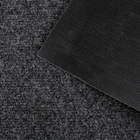 Коврик придверный влаговпитывающий Tuff, 60×90 см, цвет серый - фото 16065585