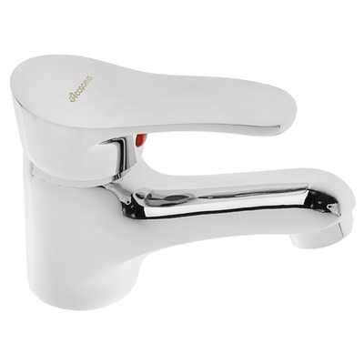 Смеситель для раковины Accoona A9061, однорычажный, силумин, хром