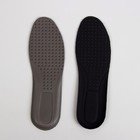 Стельки для обуви гигиенические, двухслойные, 37-38 р-р, пара, цвет чёрный - Фото 4