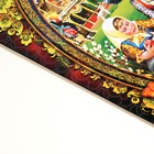 Доска разделочная пасхальная Дарим Красиво «Христос Воскресе. Семейный обед», 19.5×27.5 см, сувенирная, дерево - Фото 3