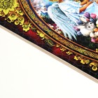 Доска разделочная пасхальная "Христос Воскресе. Девочка с ягнёнком", 19,5×27,5 см - Фото 3