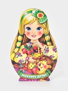 Доска разделочная сувенирная Дарим Красиво «Матрёшка. Любимой дочке», 15×23 см, дерево, разноцветная - Фото 1