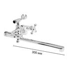 Смеситель для ванны Accoona A7171-2, двухвентильный, латунь, хром - Фото 2