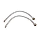 Смеситель для кухни Accoona A4680, двухвентильный, с гайкой, силумин, хром - Фото 3