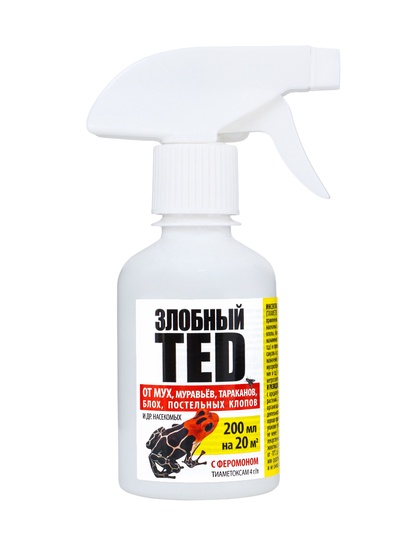 Спрей от мух "Злобный ТЭД", с феромоном, 200 мл