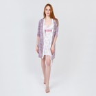 Комплект женский (халат, сорочка), цвет МИКС, размер 44 - Фото 4