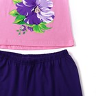 Пижама женская (футболка, бриджи) ПК190 цвет МИКС, р-р 46 - Фото 9