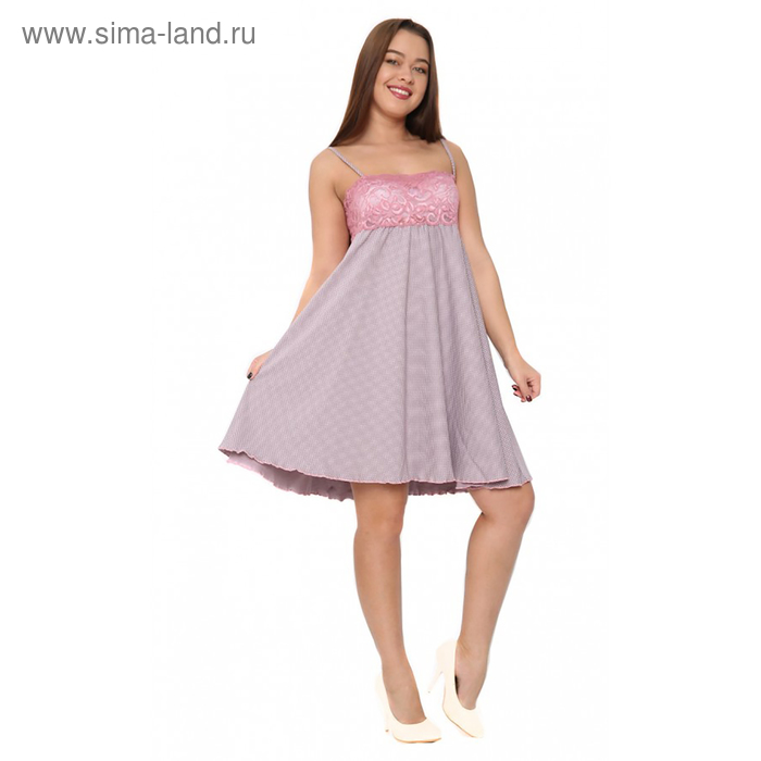 Сорочка женская, цвет МИКС, размер 50 - Фото 1