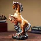 Статуэтка "Конь на дыбах", бронзовый цвет, гипс, 38 см, микс - Фото 5