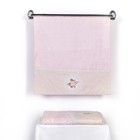 Комплект махровых полотенец KANEVICE 50х90, 70х140 см, цвет персиковый, бамбук - Фото 2
