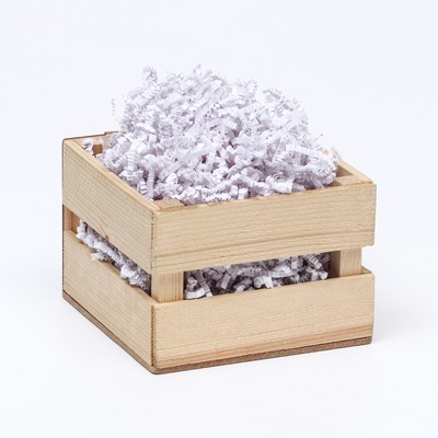 Наполнитель бумажный для подарков, белый, 1000 г