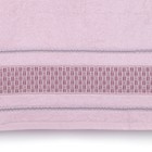 Полотенце DO&CO махр. жаккард 70*140 DAMA розовый хлопок 100%,440г/м - Фото 2