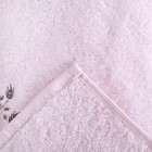 Комплект махровых полотенец FLORIDA 50х90, 70х140 см, цвет розовый, бамбук - Фото 5