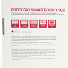 Ноутбук Prestigio, SmartBook 116C, Quad Core Intel Atom Z8350 1.44GHz, 2GB/32GB, черный - Фото 10