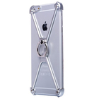 Чехол-экзоскелет Oatsbasf для Apple iPhone 6 Plus, серебряный - Фото 1