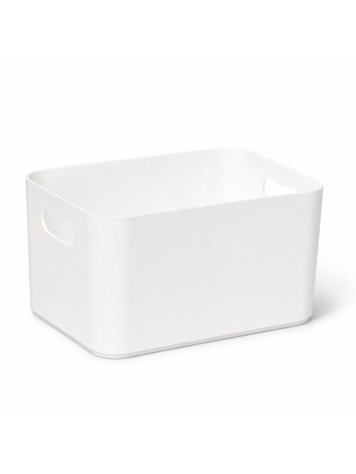 Ящик для хранения Joy, 2.3 л, 23×16×12 см, пластик, белый - Фото 1