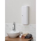 Шкафчик угловой Hilton Right, подвесной, снежно-белый - Фото 1