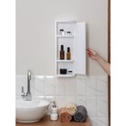 Шкафчик угловой Hilton Right, подвесной, снежно-белый - Фото 3