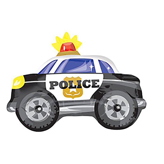 Шар фольгированный 20" «Машина Полиция» - Фото 1