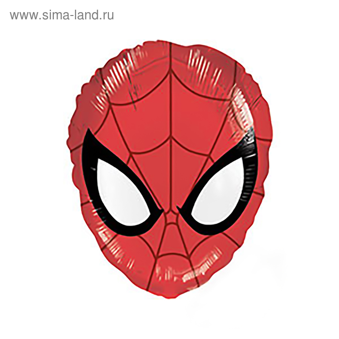 Шар фольгированный 18" "Человек-паук. Голова" - Фото 1